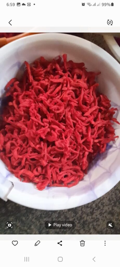 Traditional achari mabuyu baobab candy served in a basin