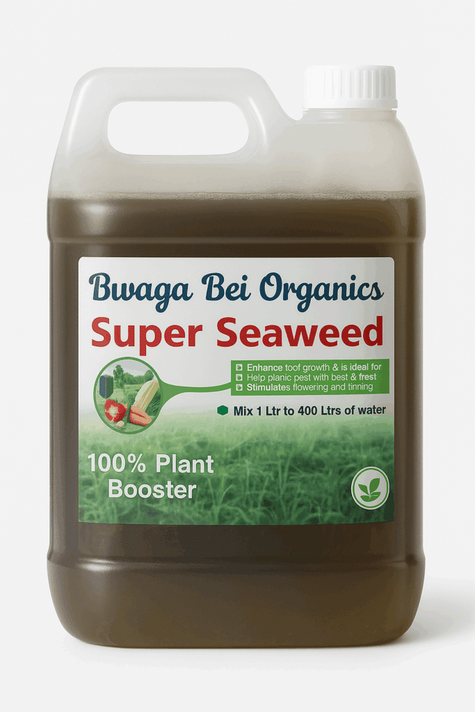 
Organic seaweed fertilizer for coastal and inland Kenyan farms
